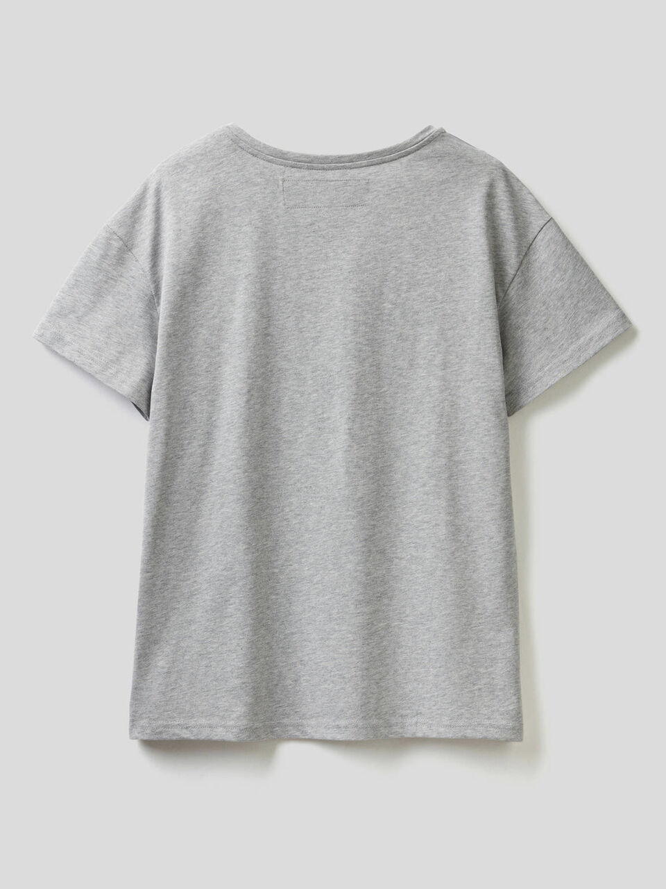 100% organic cotton t-shirt with logo print image number 2
