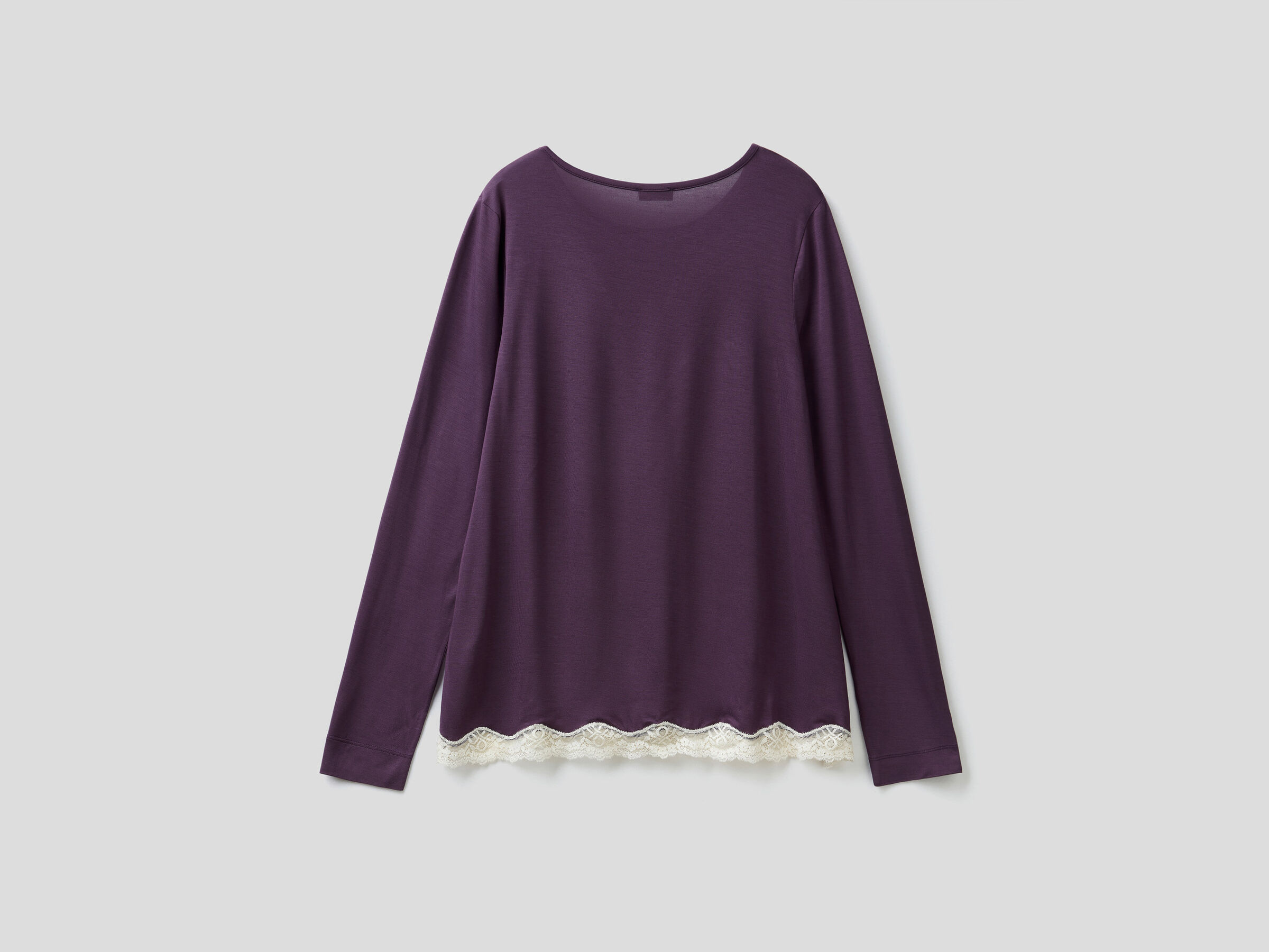 T-shirt in sustainable stretch viscose blend image number 5