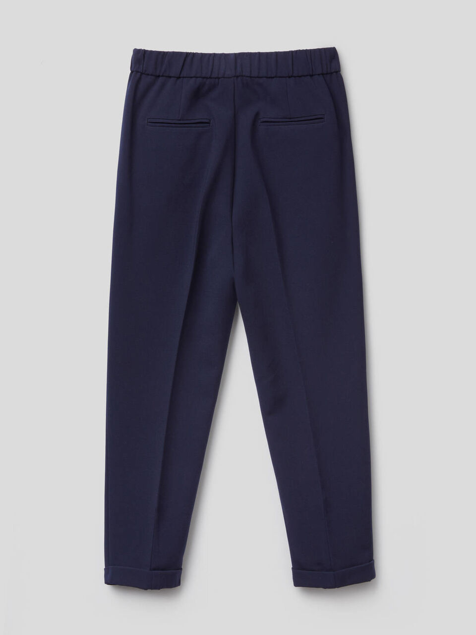 Trousers with centered crease image number null