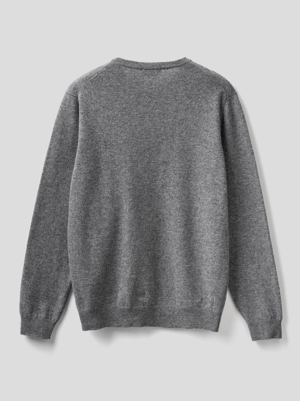 Crew neck sweater in pure virgin wool image number 2