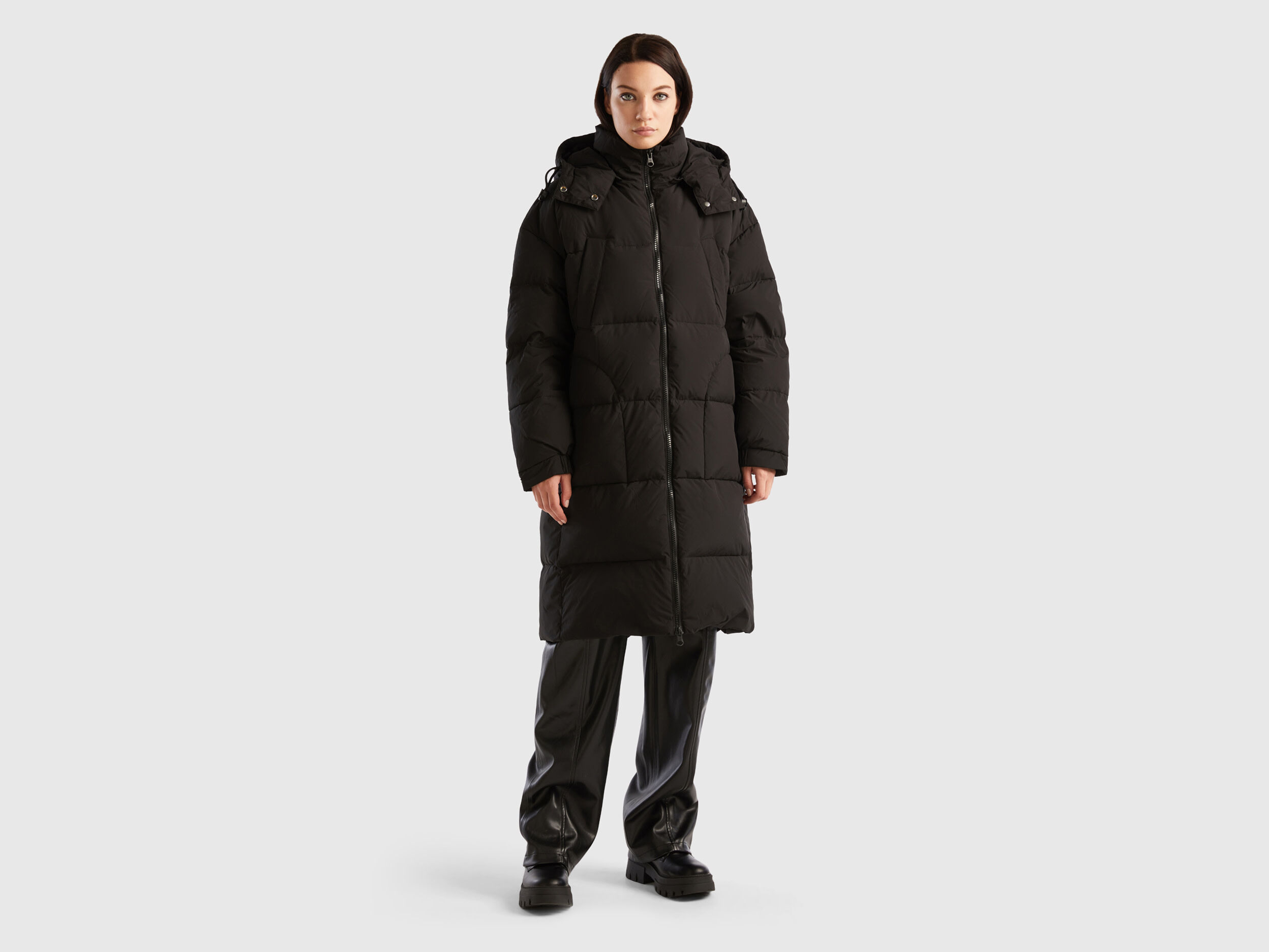 Benetton down coat sale
