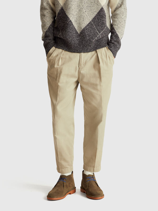 Carrot fit chinos Men