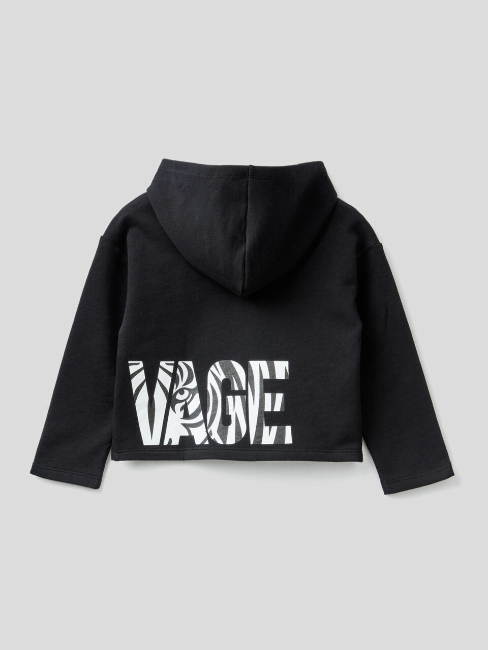 Boxy sweatshirt in pure cotton image number null