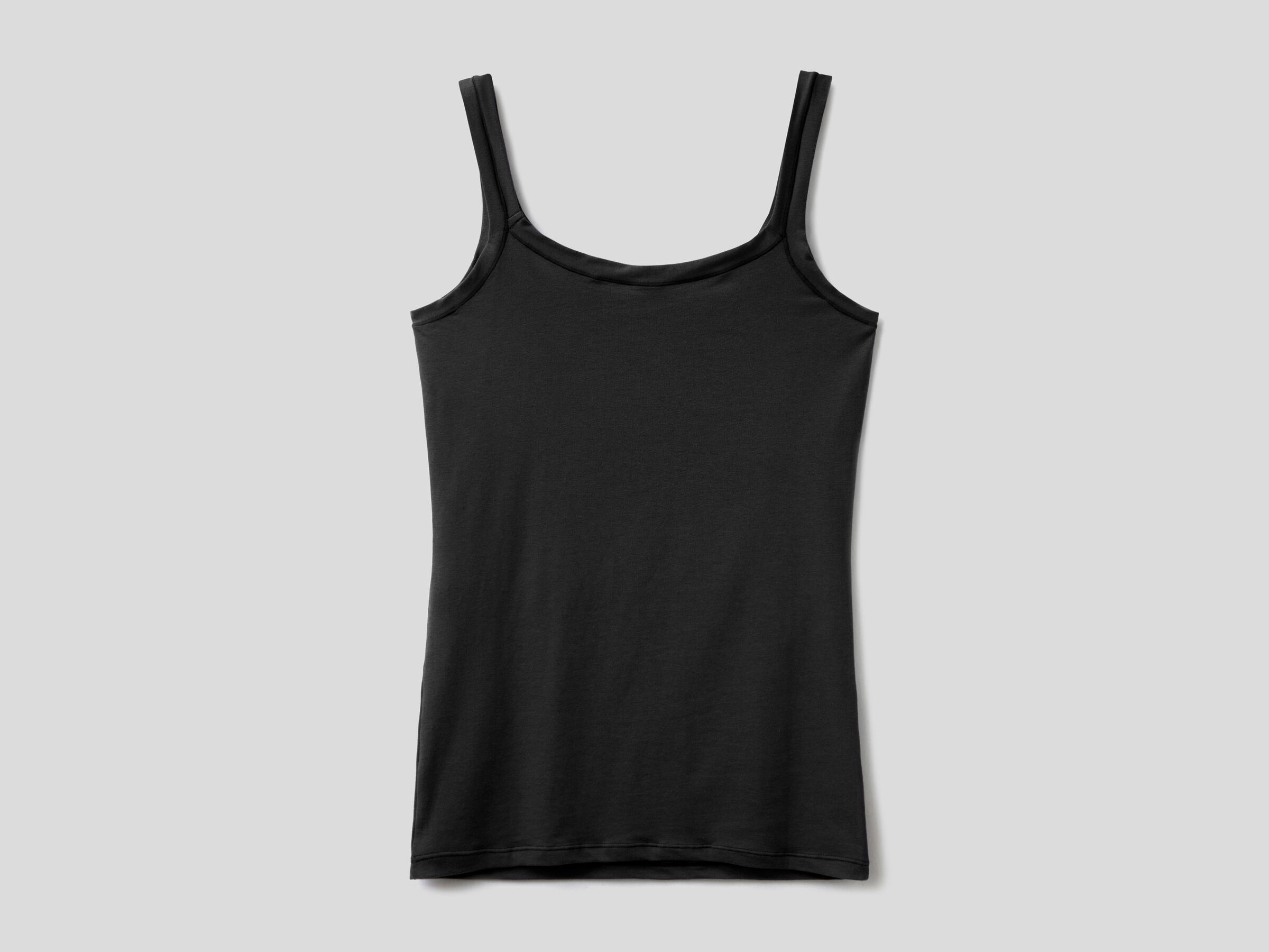 Tank top in super stretch organic cotton image number 4