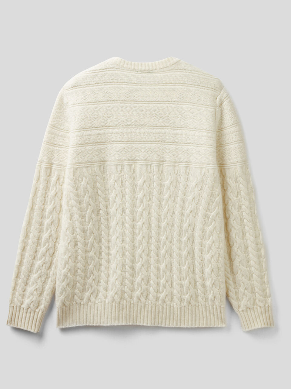 Knit sweater in wool blend image number 2