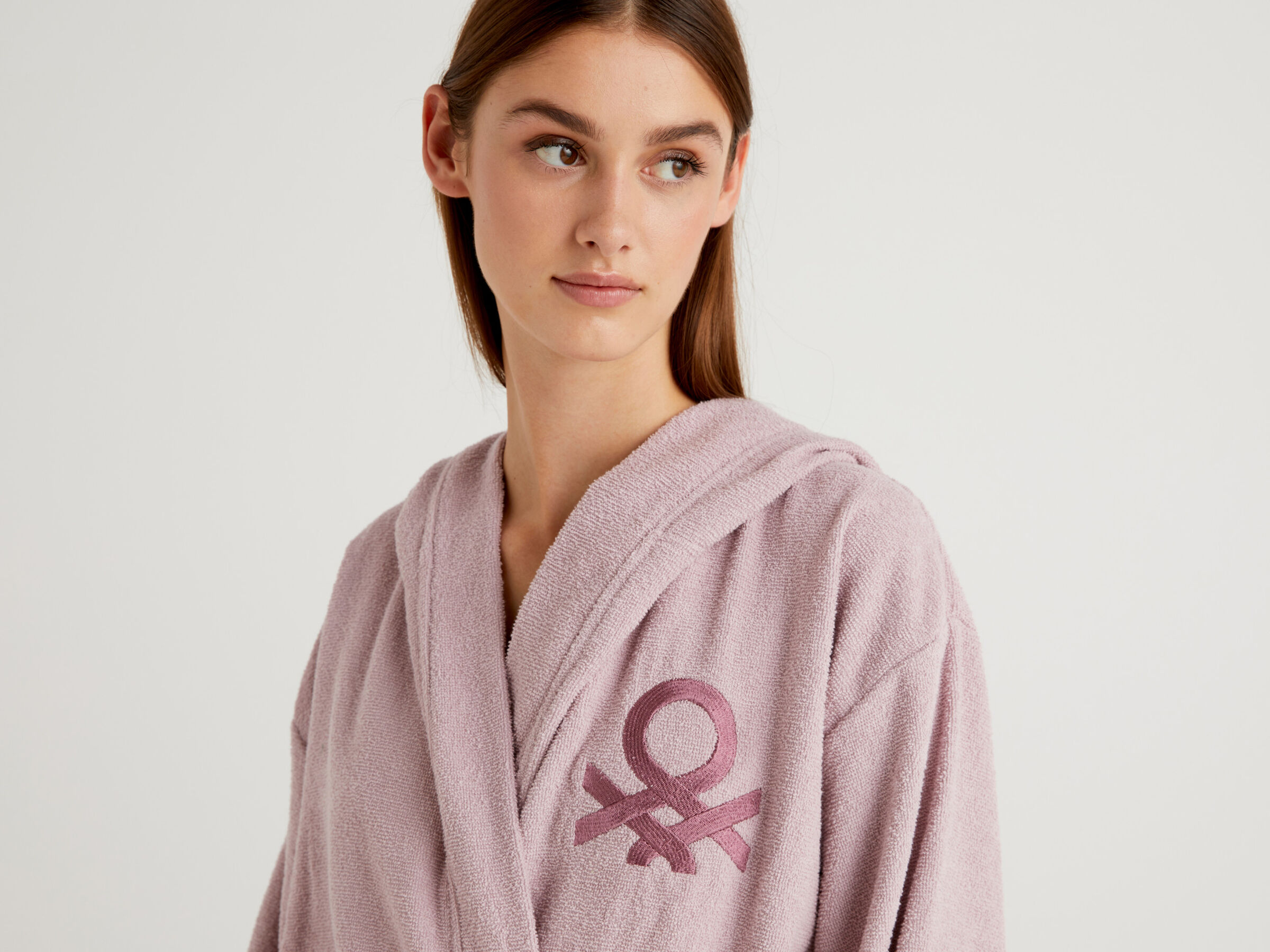 Bathrobe in organic cotton image number 3