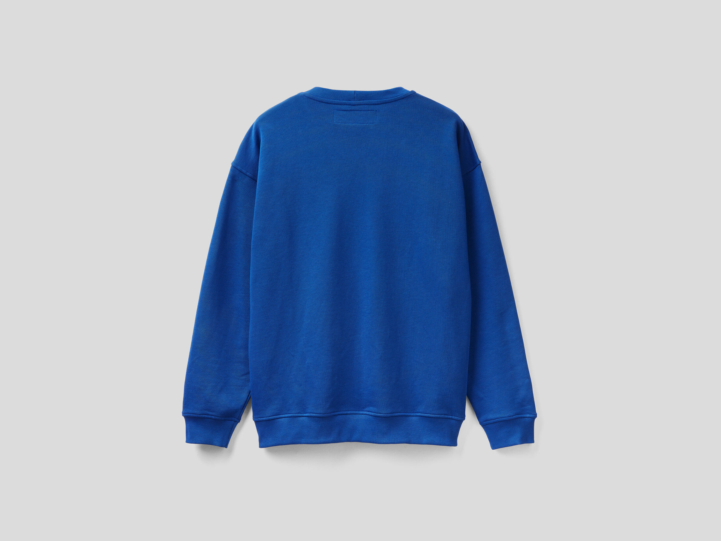 Crew neck sweatshirt with logo print image number 5