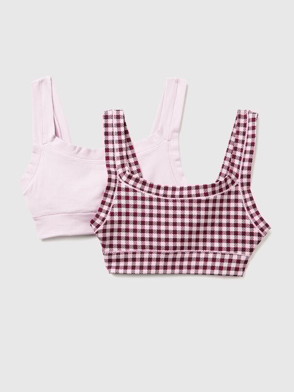 Two super stretch tops Junior Girl