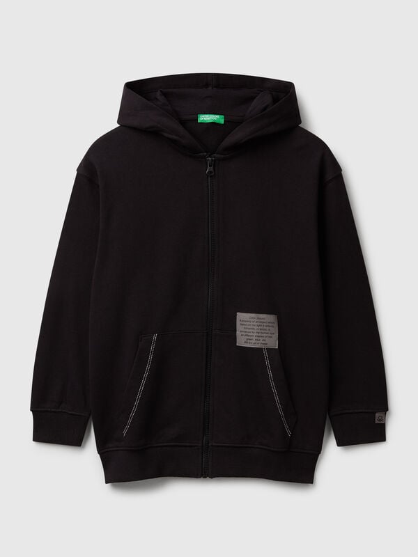Oversized zip-up sweatshirt Junior Boy