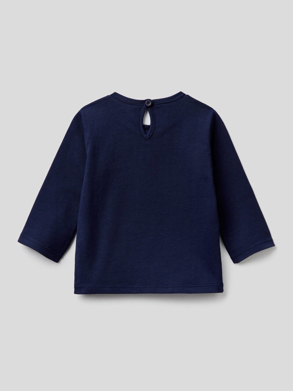 Long sleeve t-shirt in pure organic cotton image number 2