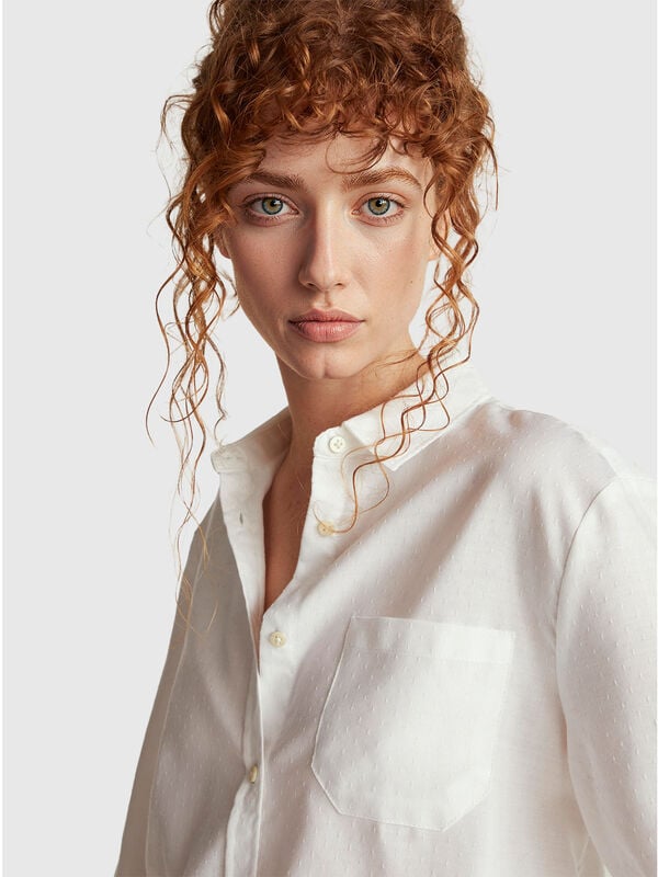 Shirt in cotton blend Women