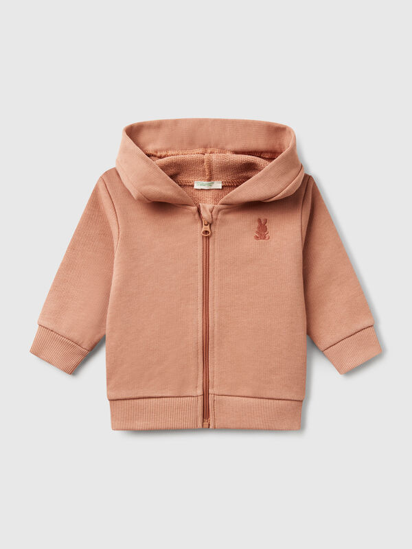 Hoodie in cotton New Born (0-18 months)
