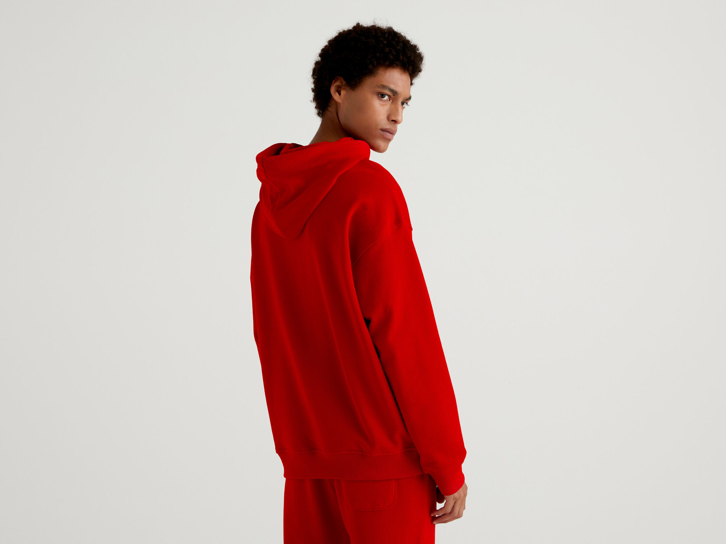 100% cotton hoodie image number 2