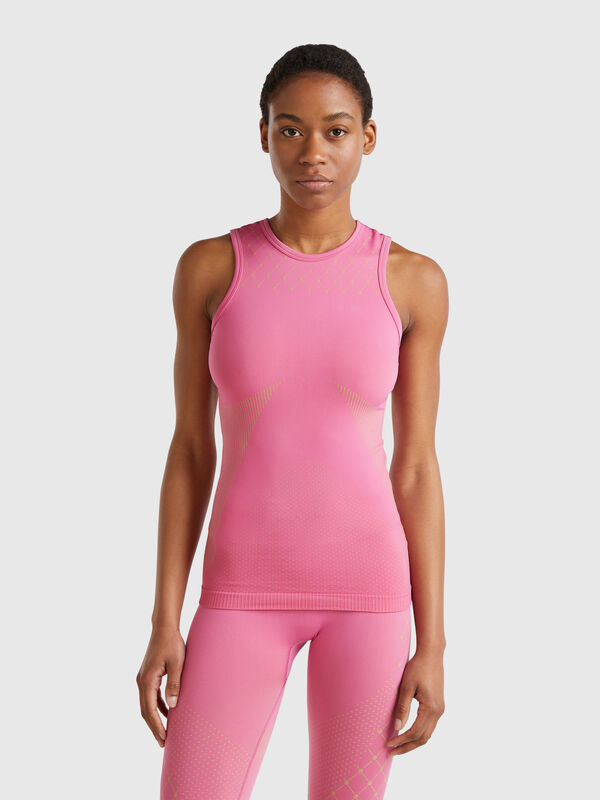 Seamless sports tank top Women