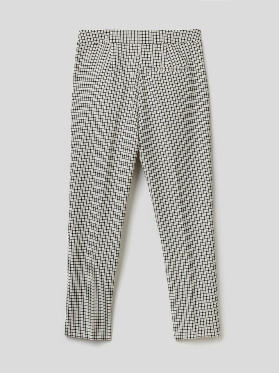 Trousers with check pattern image number null
