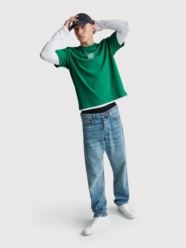 Relaxed fit t-shirt with print Men