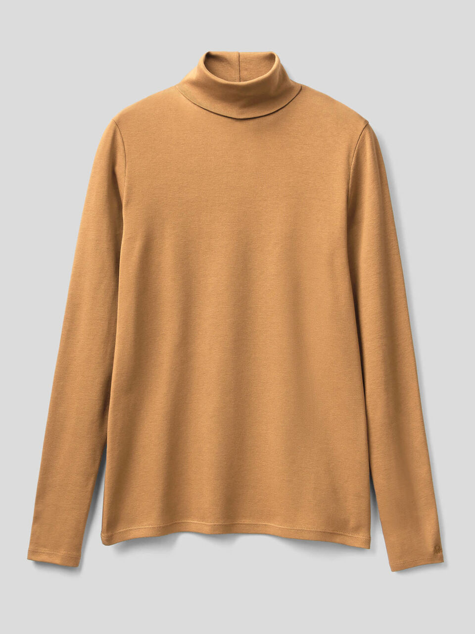 Long sleeve t-shirt with high neck image number 1