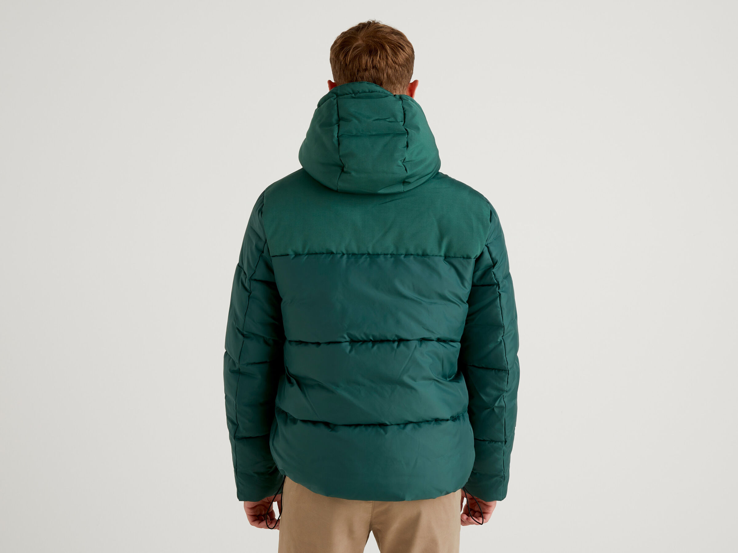 Puffer jacket with hood image number 2