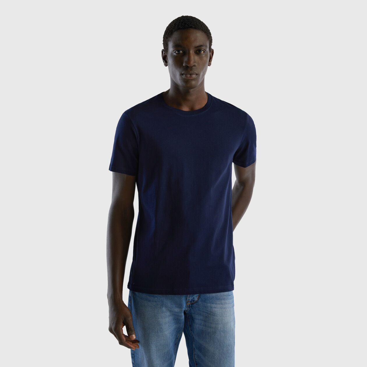 Navy blue under shirt cheap