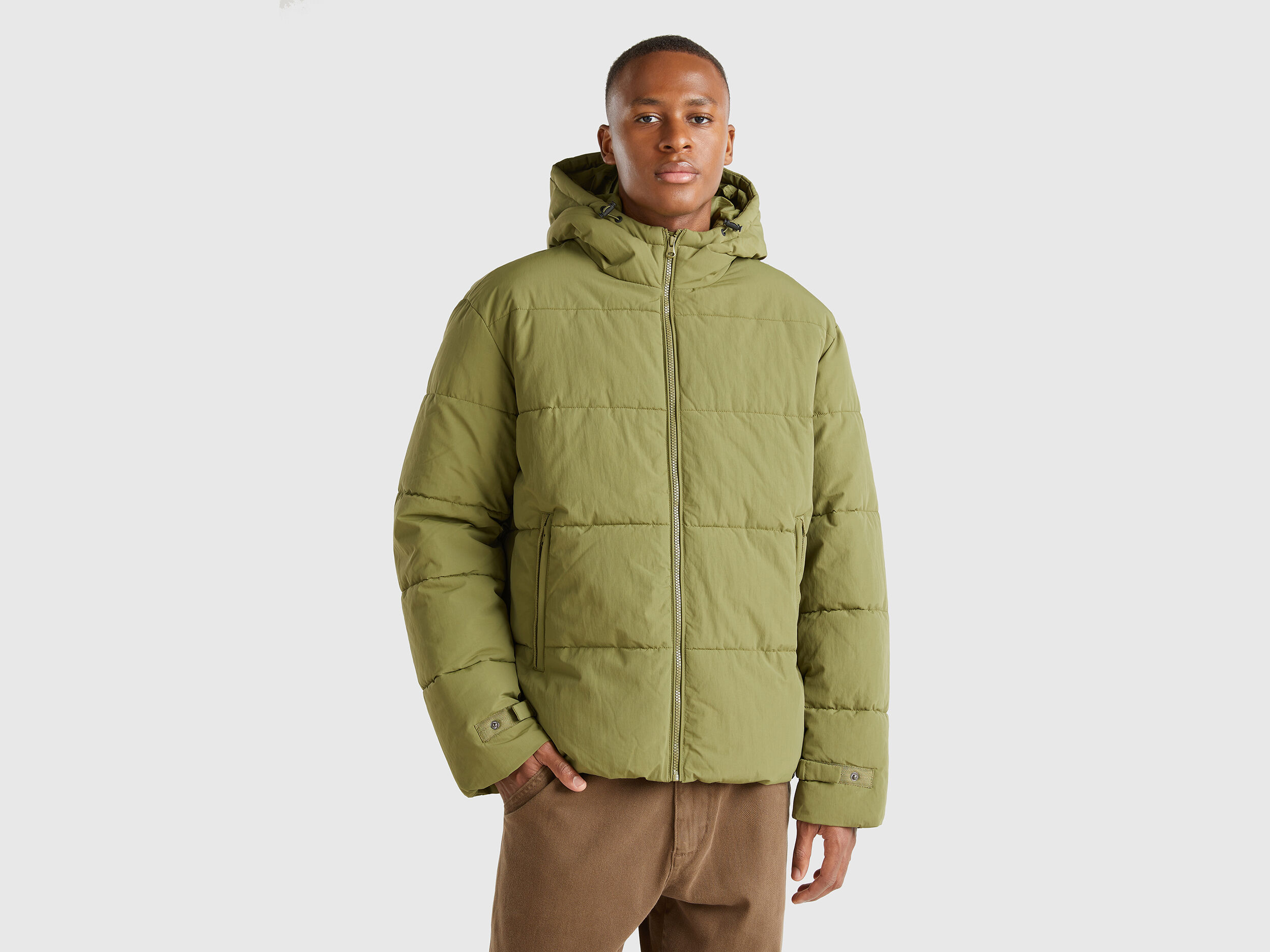 Men s Winter Puffer Jackets New Collection 2024 Benetton