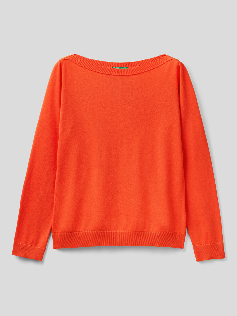 Boat neck sweater image number 1
