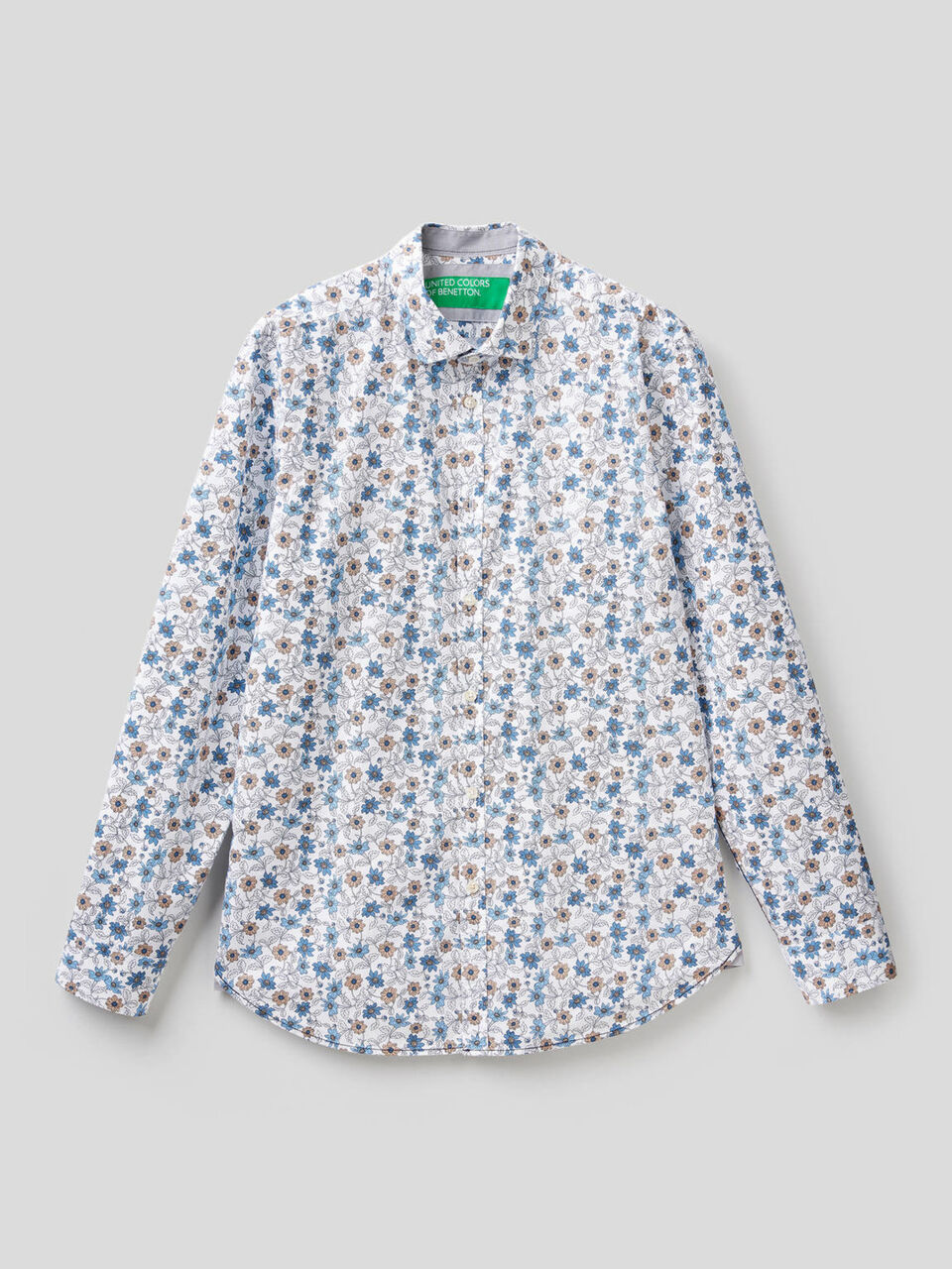 Slim fit printed shirt image number null