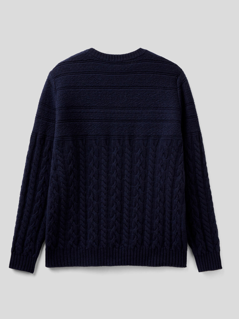 Knit sweater in wool blend image number 2