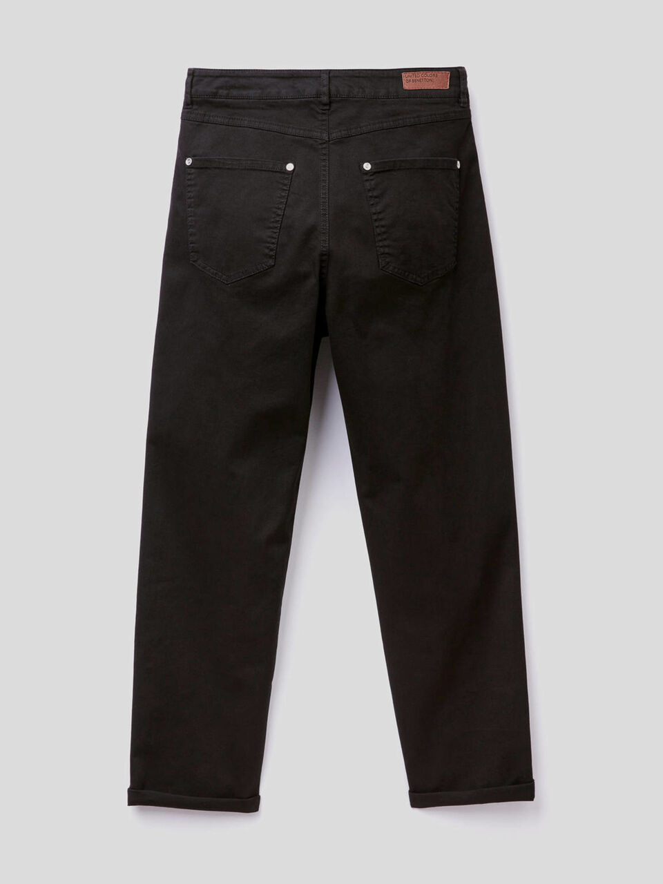 Boyfriend trousers in stretch cotton image number null