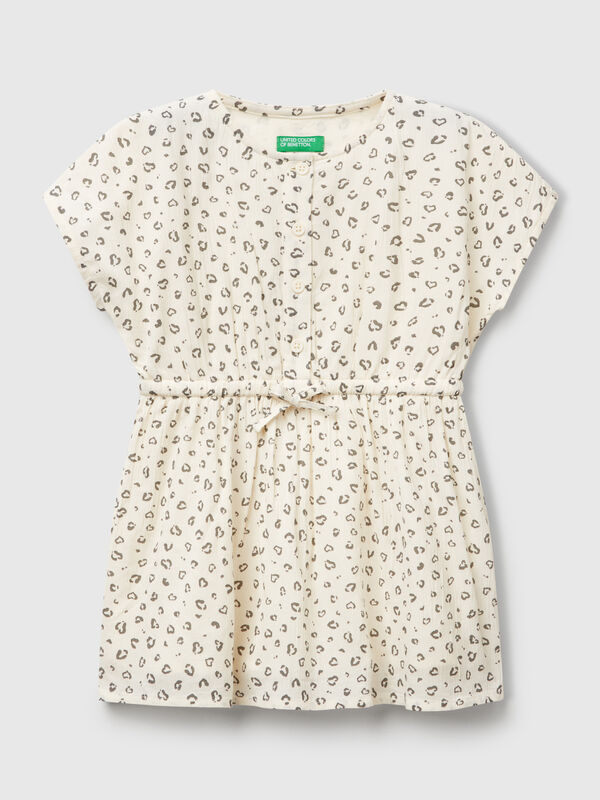 Dress with animal print Junior Girl