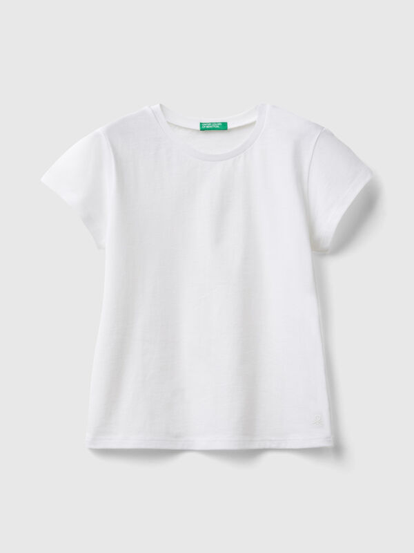 T-shirt in pure organic cotton Junior Girl