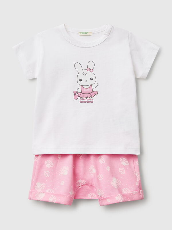 SET T-SHIRT+SHORTS New Born (0-18 months)