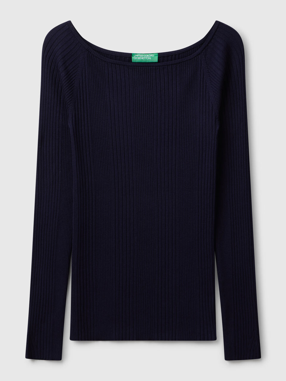 BOAT-NECK SWEAT.L/S Women image number 1