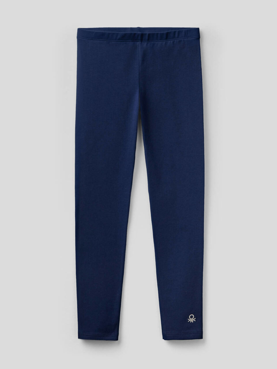 Leggings with lurex logo image number 1