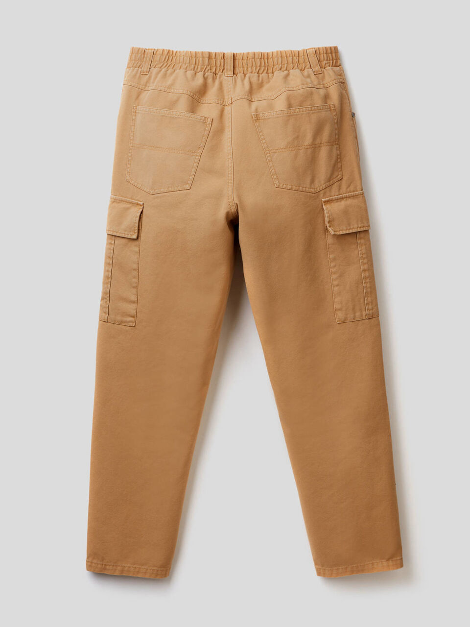 Cargo trousers in 100% cotton image number null