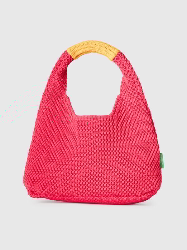 Small crochet shoulder bag Women
