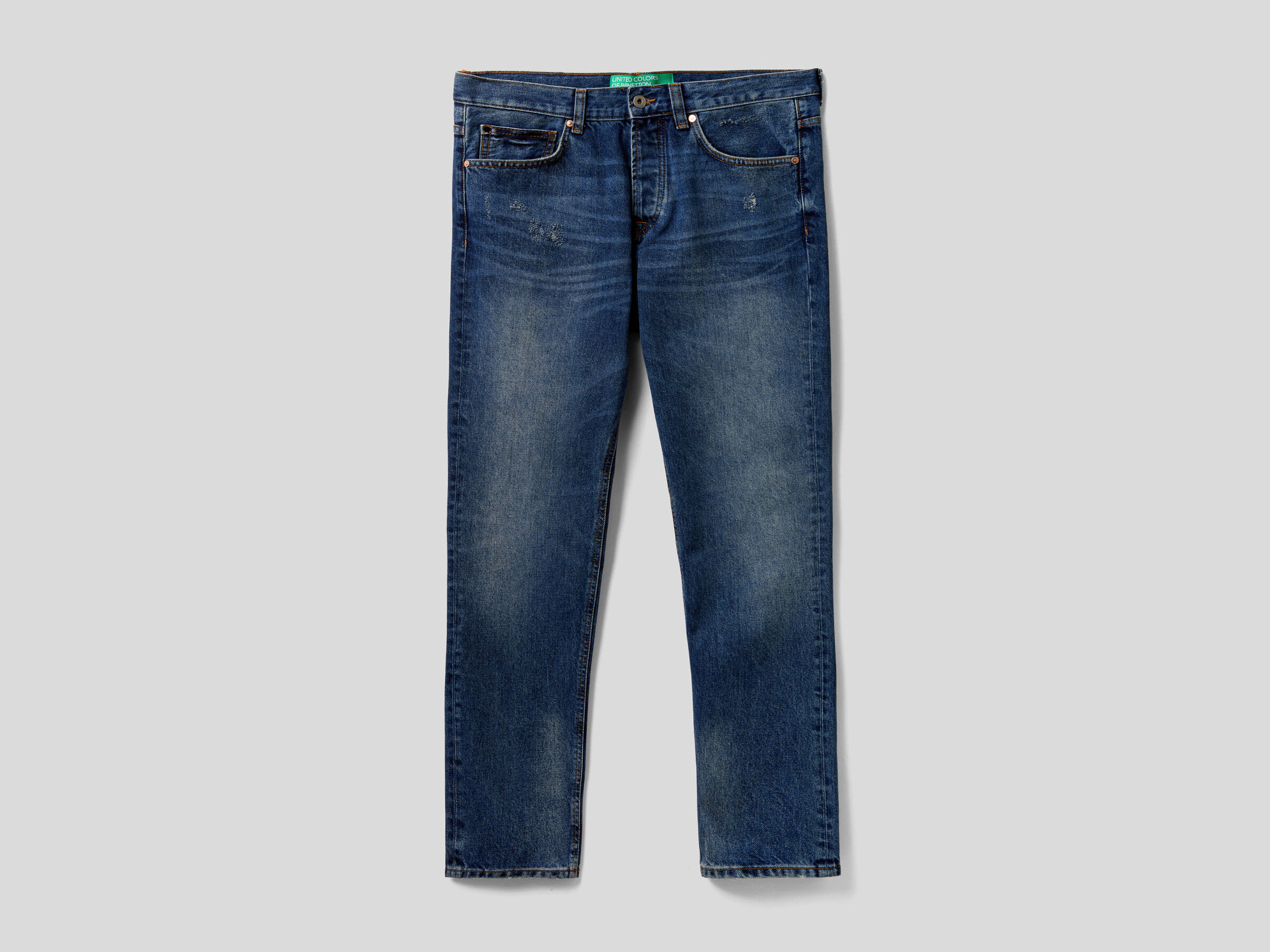 Regular fit jeans with dropped crotch image number 4