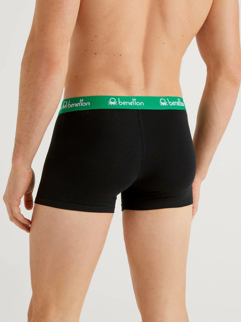 Boxers in stretch organic cotton Men image number null