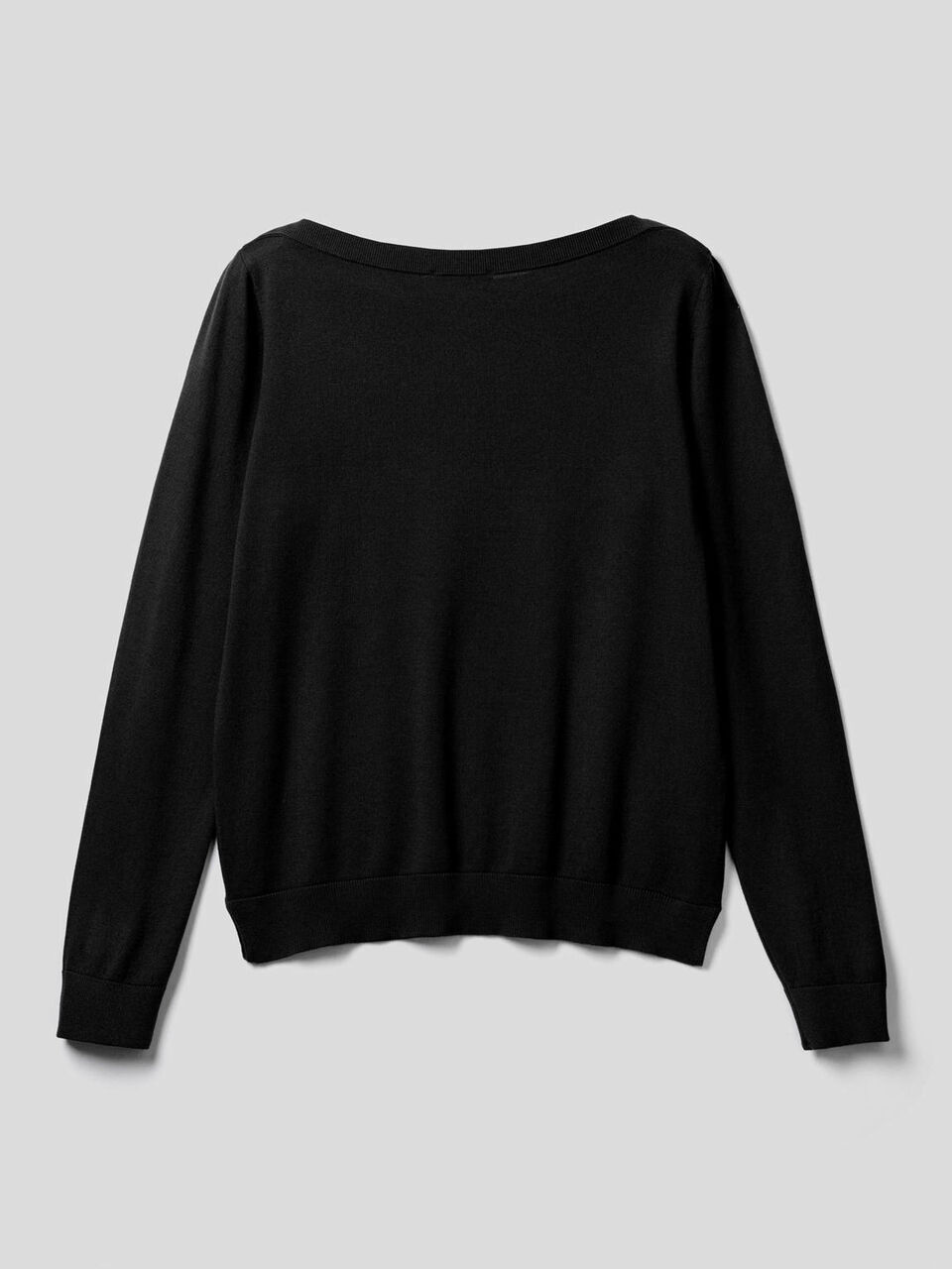 Boat neck sweater image number null