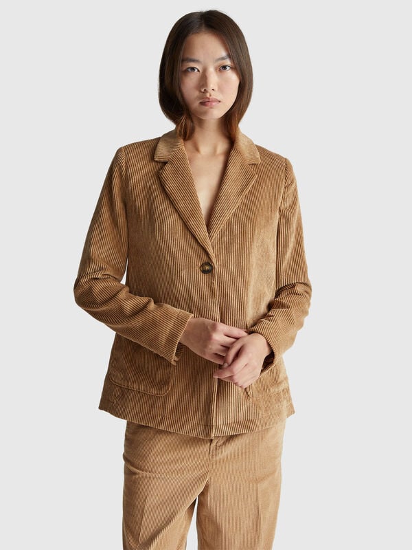 Corduroy blazer Women