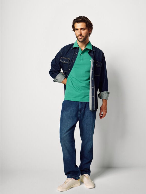 Regular fit polo Men