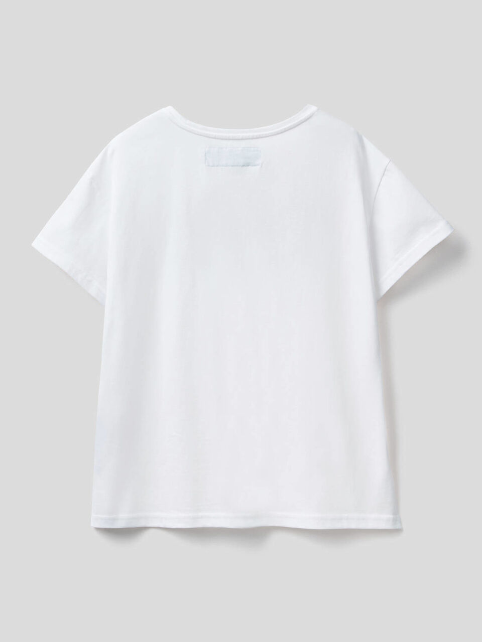 100% organic cotton t-shirt with logo print image number 2