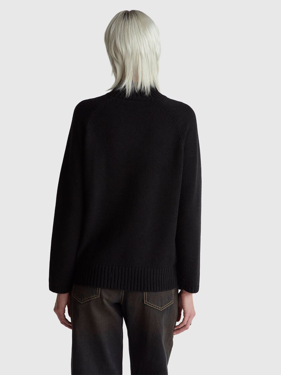 TURTLE NECK SWEATER Women image number null