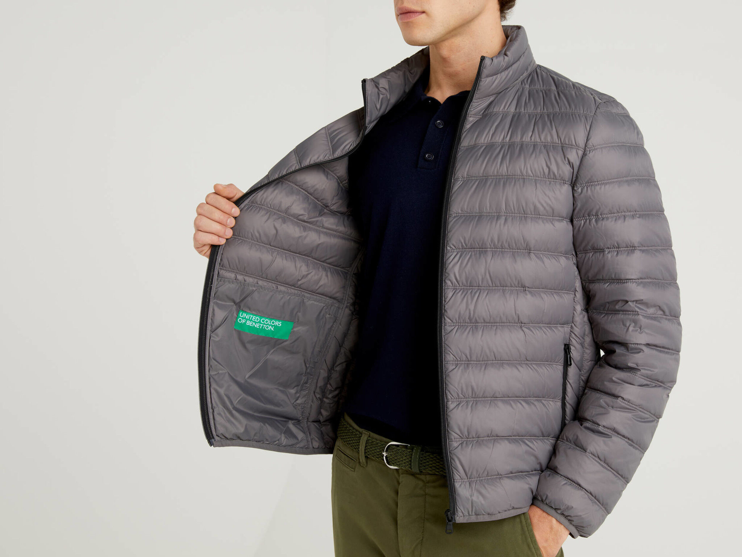 Ultralight slim fit padded jacket