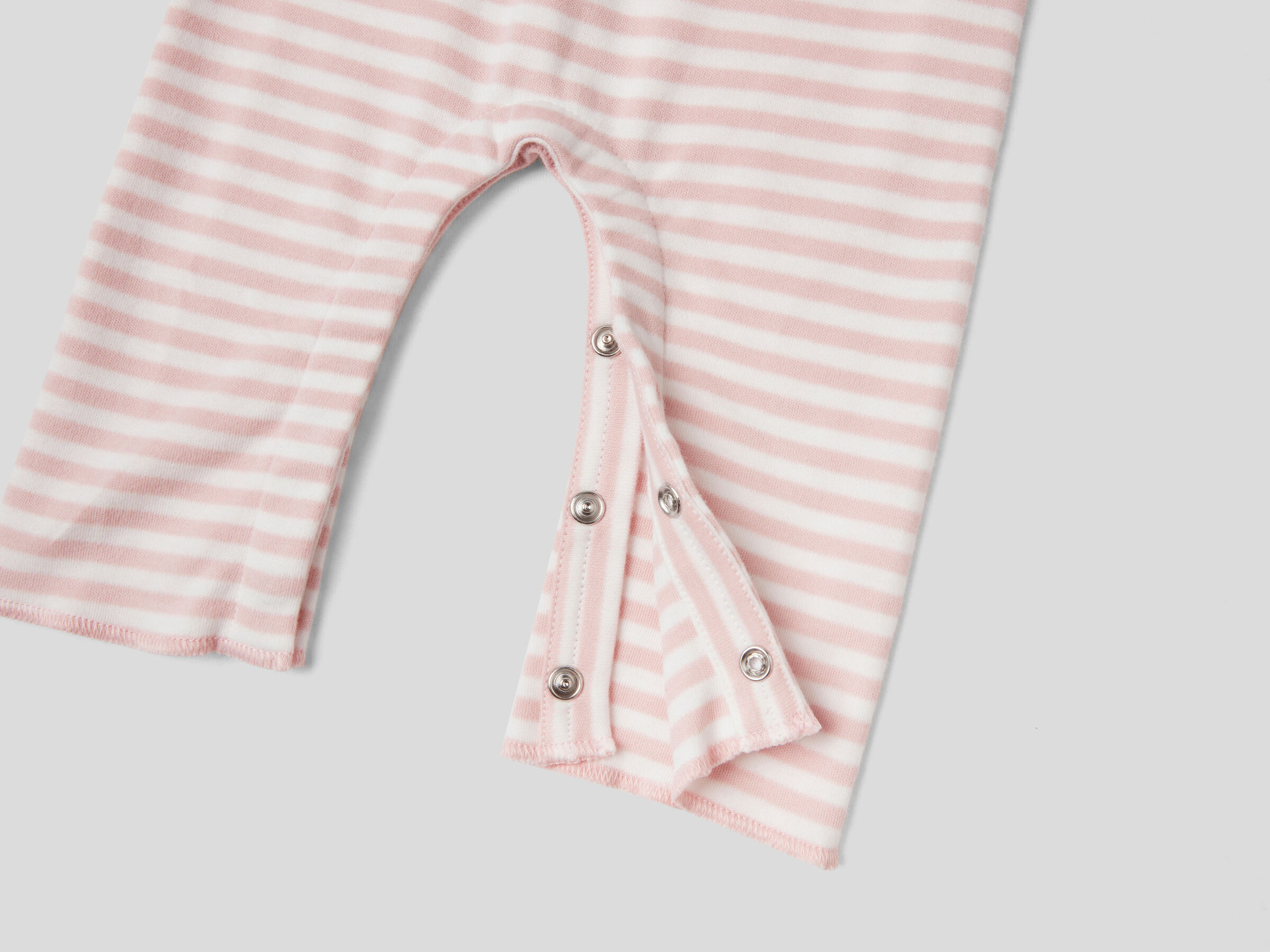 Onesie and bib in pure cotton image number 2