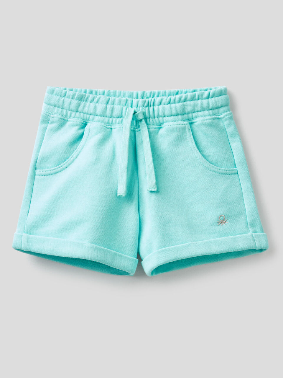 Sweat shorts in stretch cotton image number 1