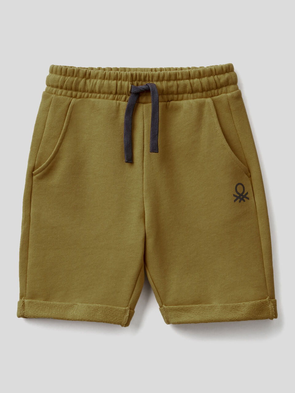 Bermudas in pure cotton sweat image number 1