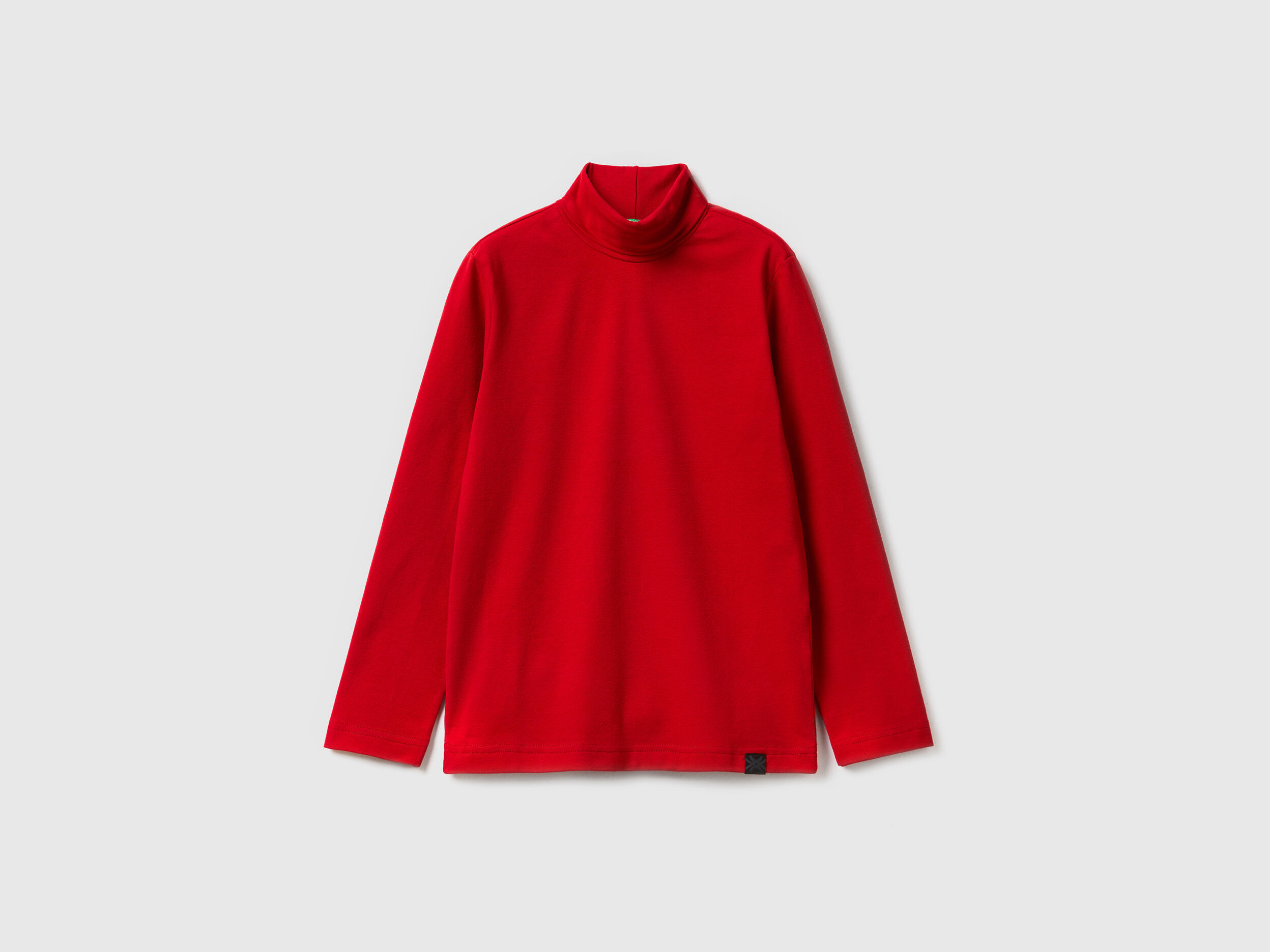 Red turtleneck t shirt best sale