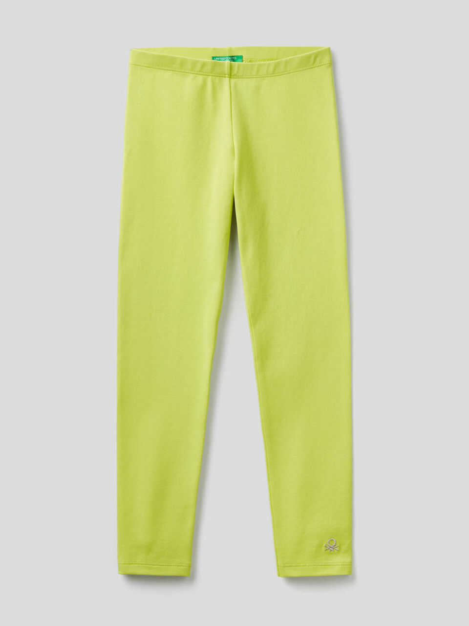 Leggings with lurex logo image number 1
