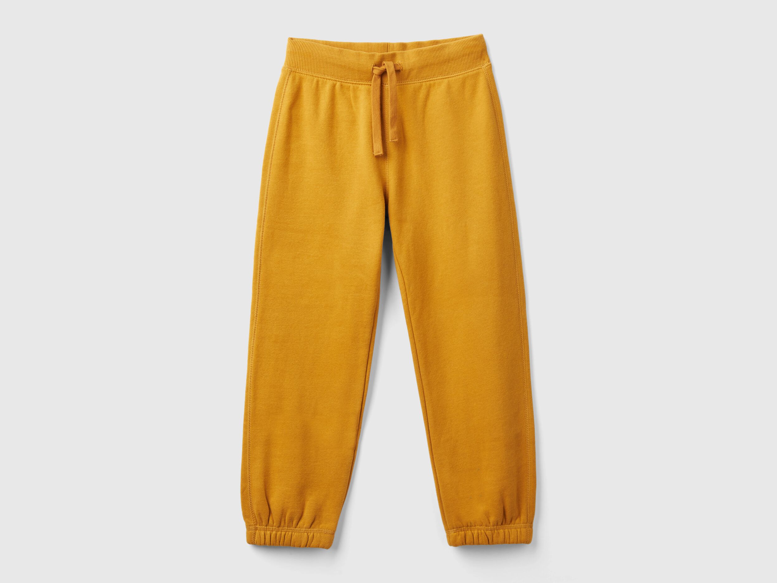 Warm sweat joggers Mustard Benetton