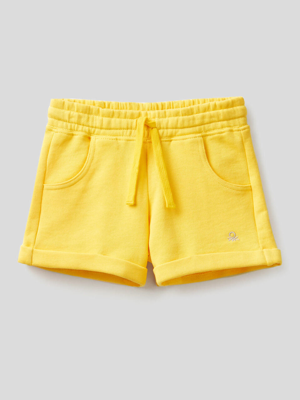 Sweat shorts in stretch cotton image number null